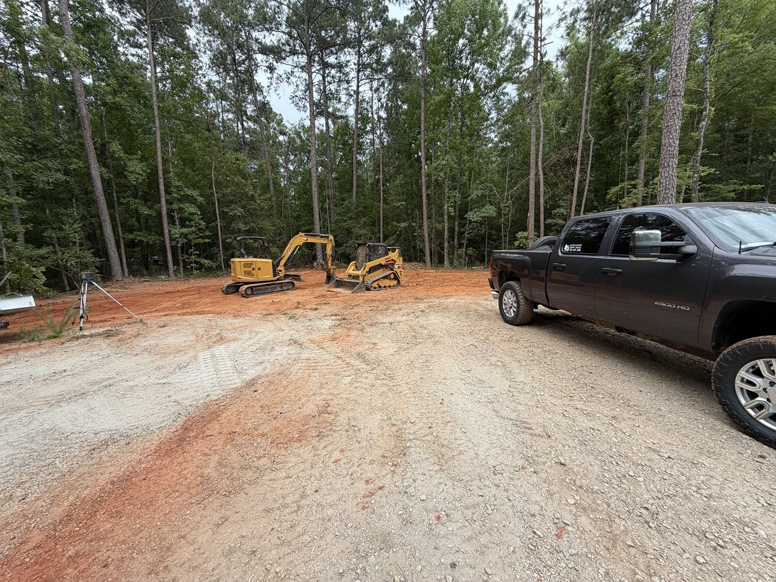 Grading and site preparation project