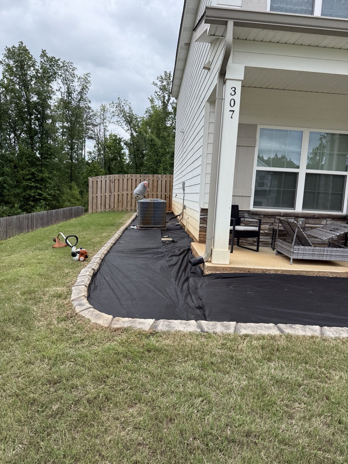 Side bed preparation
